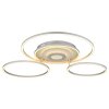 Globo Miles LED-taklampa i ringdesign för vardagsrum, 6710 lm, 2700-6500 K, 60 W