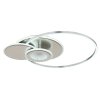Globo Beltran LED modern rund taklampa med fjärrkontroll 3700 lm 24 W 2700-6000 K