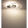 Globo Beltran LED modern rund taklampa med fjärrkontroll 3700 lm 24 W 2700-6000 K