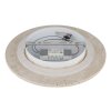 Globo Jillian LED modern cirkulär vägglampa med ljusring 3000 K 1698 lm 14 W