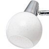 NOWA Doxy modern taklampa för kök och vardagsrum med 3 ljuspunkter, ø 25 cm, 3000 K, 4 W
