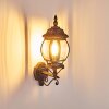 Lentua vägglampa utomhus, Vägglampa Brunt, guld, 1-ljuskällor