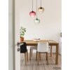 Globo Solveig pendellampa med 3 ljuspunkter för matbord och kök, Ø 70 cm, 150 cm