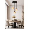 Globo Daren pendellampa för matrum och vardagsrum, matbordslampa, modern design, 3 ljuskällor