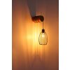 Globo Berti industriell vägglampa med burskärm, E27, 40 Watt för inomhusbruk