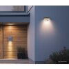 Globo NUMERO LED solarlampa för väggmontage med rörelsesensor för utomhusbruk