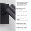 Schöner Wohnen-Kollektion RIK vägg- och taklampa, vridbar spotlampa med GU10-sockel