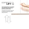 Schöner Wohnen-Kollektion ADRIANA ROUND LED avlång pendellampa, höjdjusterbar