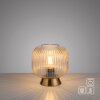 SCHÖNER WOHNEN-Kollektion NAMI modern rund bordslampa med kabelströmbrytare E27