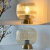 SCHÖNER WOHNEN-Kollektion NAMI modern rund bordslampa med kabelströmbrytare E27