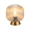 SCHÖNER WOHNEN-Kollektion NAMI modern rund bordslampa med kabelströmbrytare E27