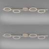 SCHÖNER WOHNEN-Kollektion MINI RITUS LED modern taklampa med fyra ljusringar