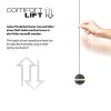 SCHÖNER WOHNEN-Kollektion LINI LED höjdjusterbar globpendellampa för matbord ø 10 cm