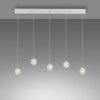 SCHÖNER WOHNEN-Kollektion LINI LED-pendellampa för matbord, 5-ljus, höjdjusterbar