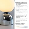 SCHÖNER WOHNEN-Kollektion RUDI stilren LED-bordslampa i globform med touchbrytare
