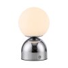 SCHÖNER WOHNEN-Kollektion RUDI stilren LED-bordslampa i globform med touchbrytare