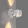 SCHÖNER WOHNEN-Kollektion CHIA LED vägglampa med upp- och nedljus, tvålampig