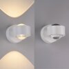 SCHÖNER WOHNEN-Kollektion CHIA LED vägglampa med upp- och nedljus, tvålampig