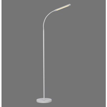 Paul Neuhaus LED-golvlampa ELLY, riktbar böjd arm, justerbar ljusfärg 3000 Kelvin varmvit