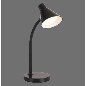 Leuchten Direkt LED skrivbordslampa PIXIE med böjd, ställbar arm, 3000 Kelvin varmvit