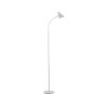 Leuchten Direkt vit LED-golvlampa PIXIE med justerbar, böjd arm, 3000 Kelvin varmvit