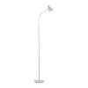 Leuchten Direkt vit LED-golvlampa PIXIE med justerbar, böjd arm, 3000 Kelvin varmvit