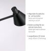 Leuchten Direkt LED-golvlampa PIXIE med böjd, justerbar arm, 3000 Kelvin varmvit