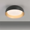 Leuchten Direkt rund LED-taklampa OSKO med fjärrkontroll, justerbar ljusfärg 3000 Kelvin