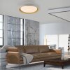 Leuchten Direkt modern rund LED-taklampa SATI med minnesfunktion, 3000 Kelvin varmvit