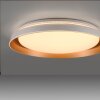 Leuchten Direkt modern rund LED-taklampa SATI med minnesfunktion, 3000 Kelvin varmvit