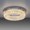 Leuchten Direkt LED-taklampa KULUNKA med klara fasetter, 3000 Kelvin varmvit