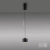 Leuchten Direkt Pendellampa LED BALLINI, höjdjusterbar, 3000 Kelvin varmvitt, längd 10 cm