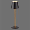 Leuchten Direkt LED-bordslampa EURIA med konformad skärm, 3000 Kelvin varmvit