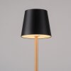 Leuchten Direkt LED-bordslampa EURIA med konformad skärm, 3000 Kelvin varmvit