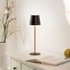 Leuchten Direkt LED-bordslampa EURIA med konformad skärm, 3000 Kelvin varmvit