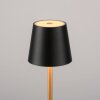 Leuchten Direkt LED-bordslampa EURIA med konformad skärm, 3000 Kelvin varmvit
