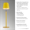 Leuchten Direkt LED-bordslampa BOTERIA, gul, justerbar, minnesfunktion, varmvit 3000 Kelvin