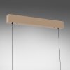 Paul Neuhaus LED-pendellampa ADRIANA, champagne, minne, justerbar ljusfärg 2700-5000 Kelvin