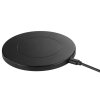 Brilliant Modern laddningsplatta Charger med rund form och svart yta, låg profil