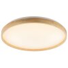 Brilliant rund LED-taklampa Alson, fjärrdimbar, justerbar ljusfärg 3000-6500 Kelvin