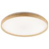 Brilliant rund LED-taklampa Alson, fjärrdimbar, justerbar ljusfärg 3000-6500 Kelvin