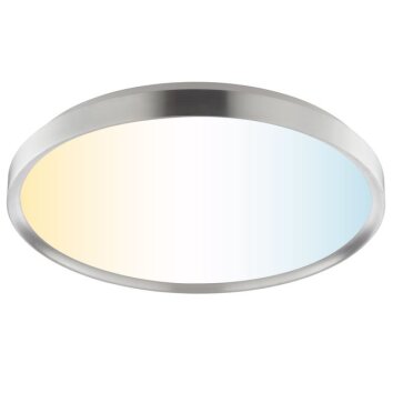 Brilliant LED-taklampa Fancia, fjärrstyrt dimbar, justerbar ljusfärg 3000-6500 Kelvin