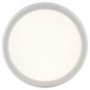 Brilliant platt rund LED-taklampa Carloz med minnesfunktion, 3000 Kelvin varmvitt