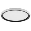 Brilliant LED Plafondlampa Carloz, platt rund med minnesfunktion, 3000 Kelvin varmvit