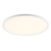 Brilliant rund LED-taklampa Samora med justerbar ljusfärg 2700-6500 Kelvin, vit lampkropp