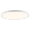 Brilliant Flack rund vit LED-taklampa Samora med justerbar ljusfärg 2700-6500 Kelvin