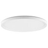 Brilliant Flack rund vit LED-taklampa Samora med justerbar ljusfärg 2700-6500 Kelvin