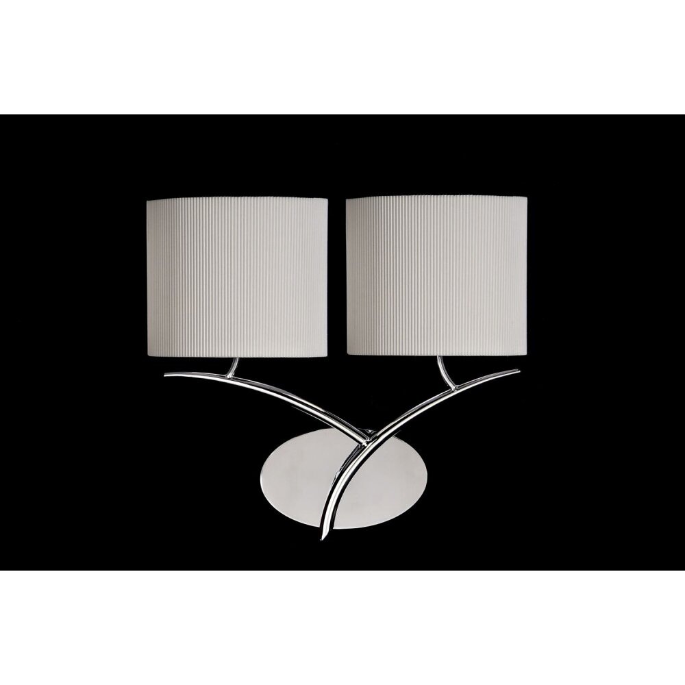 Mantra Eve Vägglampa Krom, 2-ljuskällor main product photo