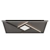 Brilliant Leuchten LED-taklampa Hardy, geometri, minnesfunktion, 2700 Kelvin varmvit
