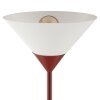 Brilliant Leuchten modern uplight-golvlampa Spari med 2 koniska vita skärmar
